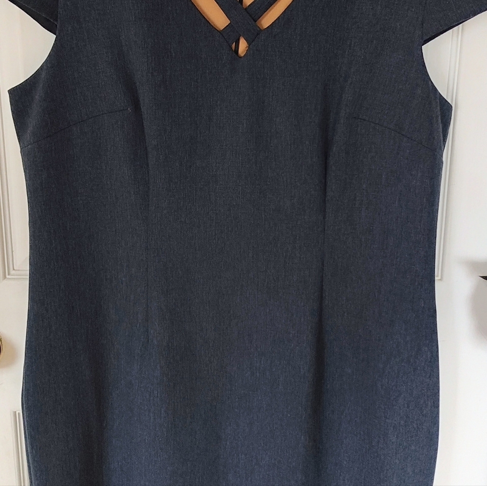 Connected Apparel Navy mix Dress